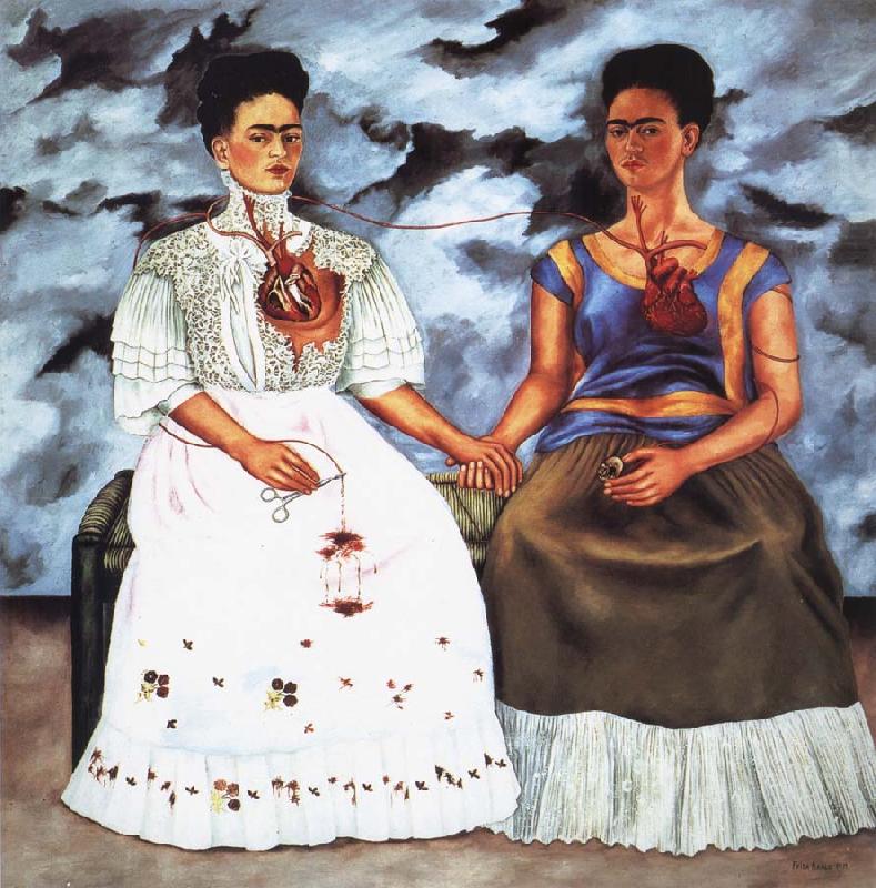 The two Fridas, Frida Kahlo